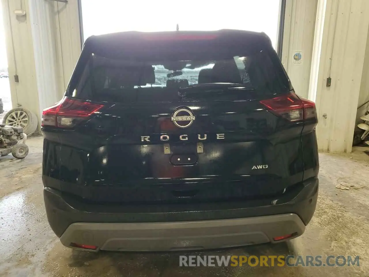 6 Photograph of a damaged car 5N1BT3AB1PC748956 NISSAN ROGUE 2023