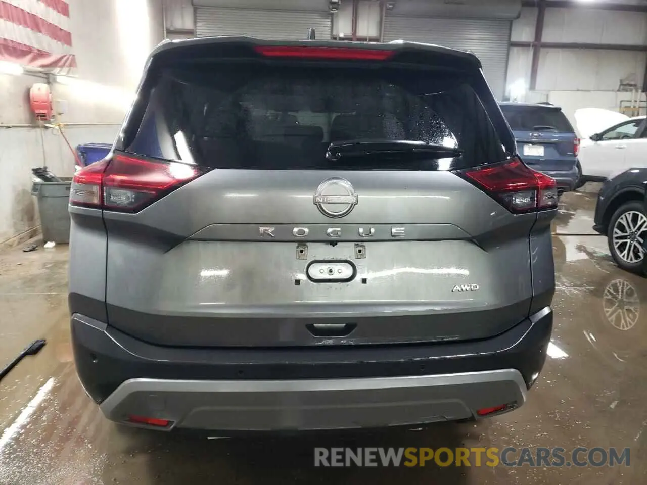 6 Photograph of a damaged car 5N1BT3AB1PC812901 NISSAN ROGUE 2023
