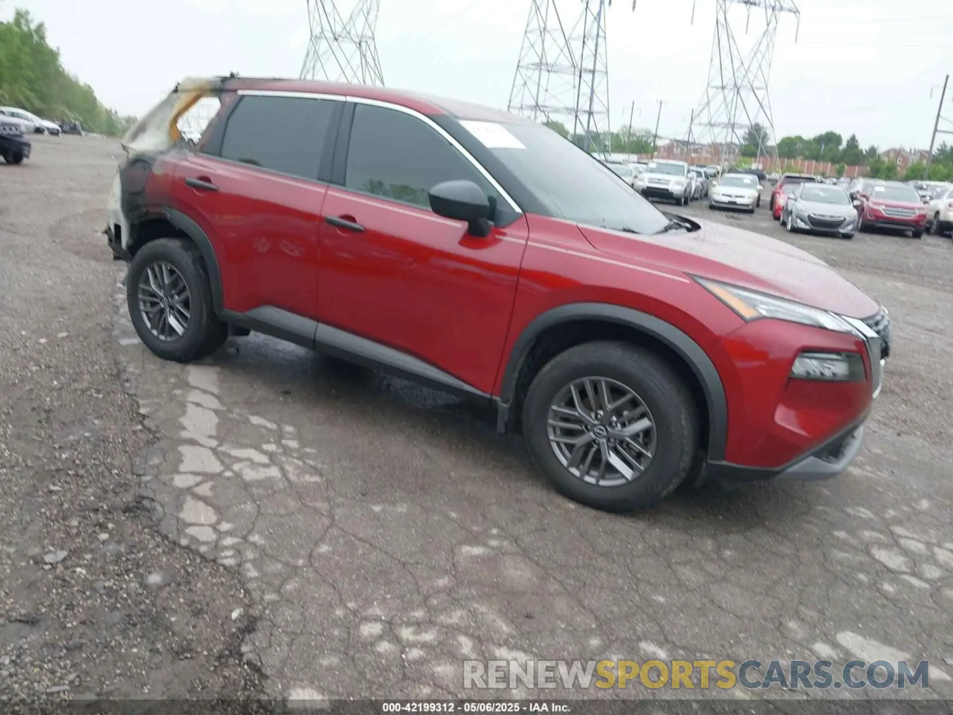 1 Photograph of a damaged car 5N1BT3AB1PC932598 NISSAN ROGUE 2023
