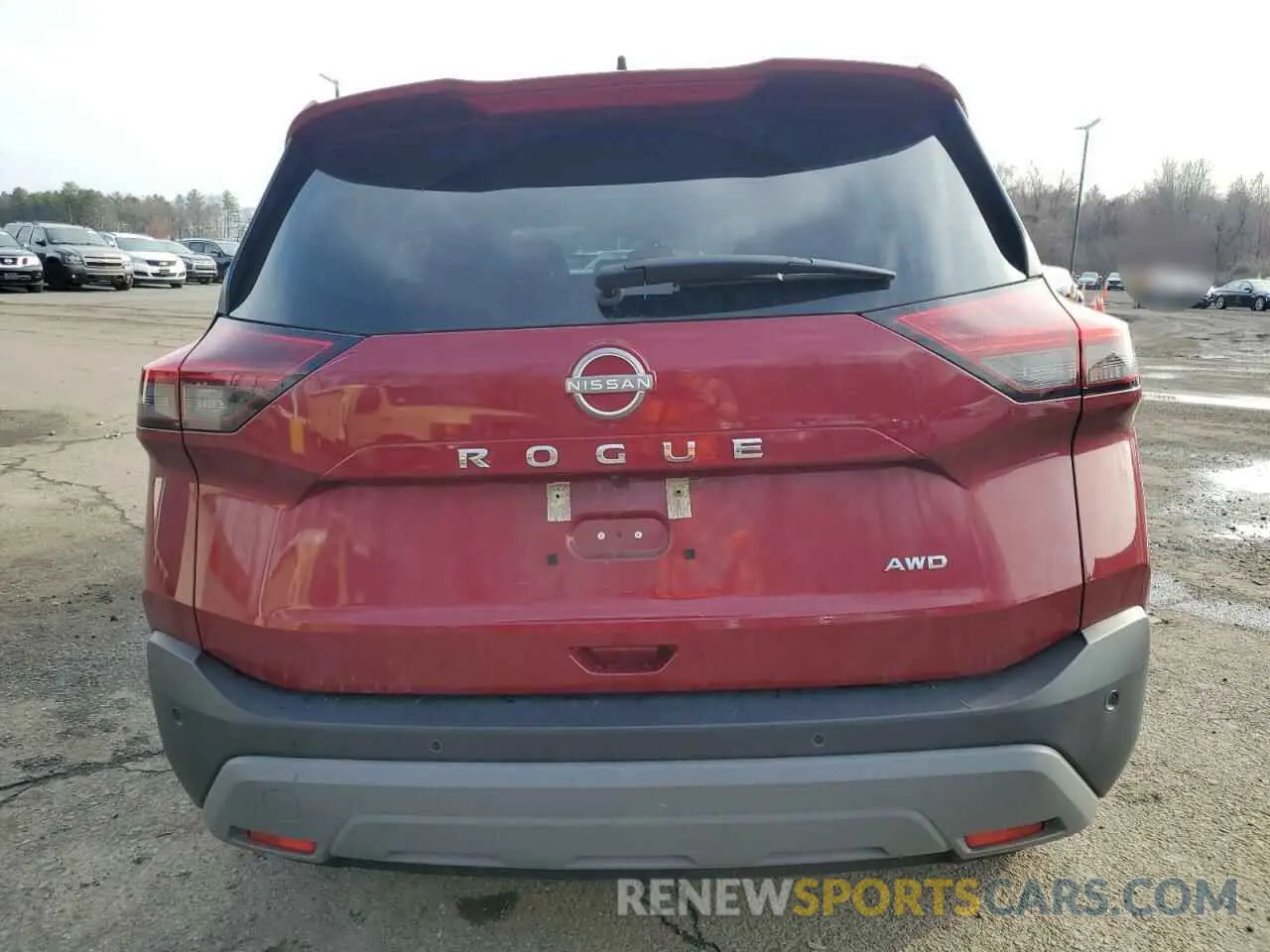 6 Photograph of a damaged car 5N1BT3AB1PC933041 NISSAN ROGUE 2023