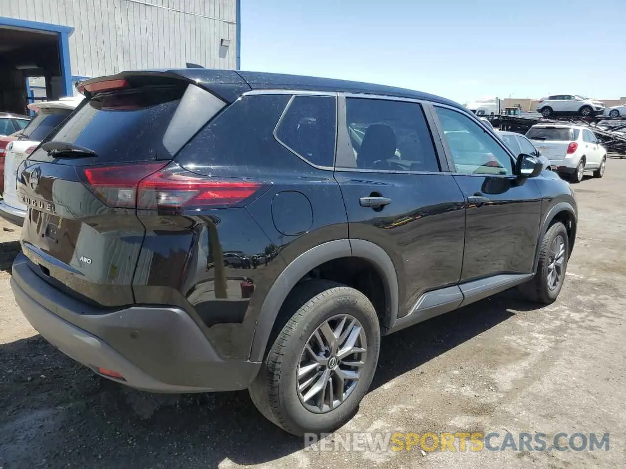 3 Photograph of a damaged car 5N1BT3AB1PC944766 NISSAN ROGUE 2023