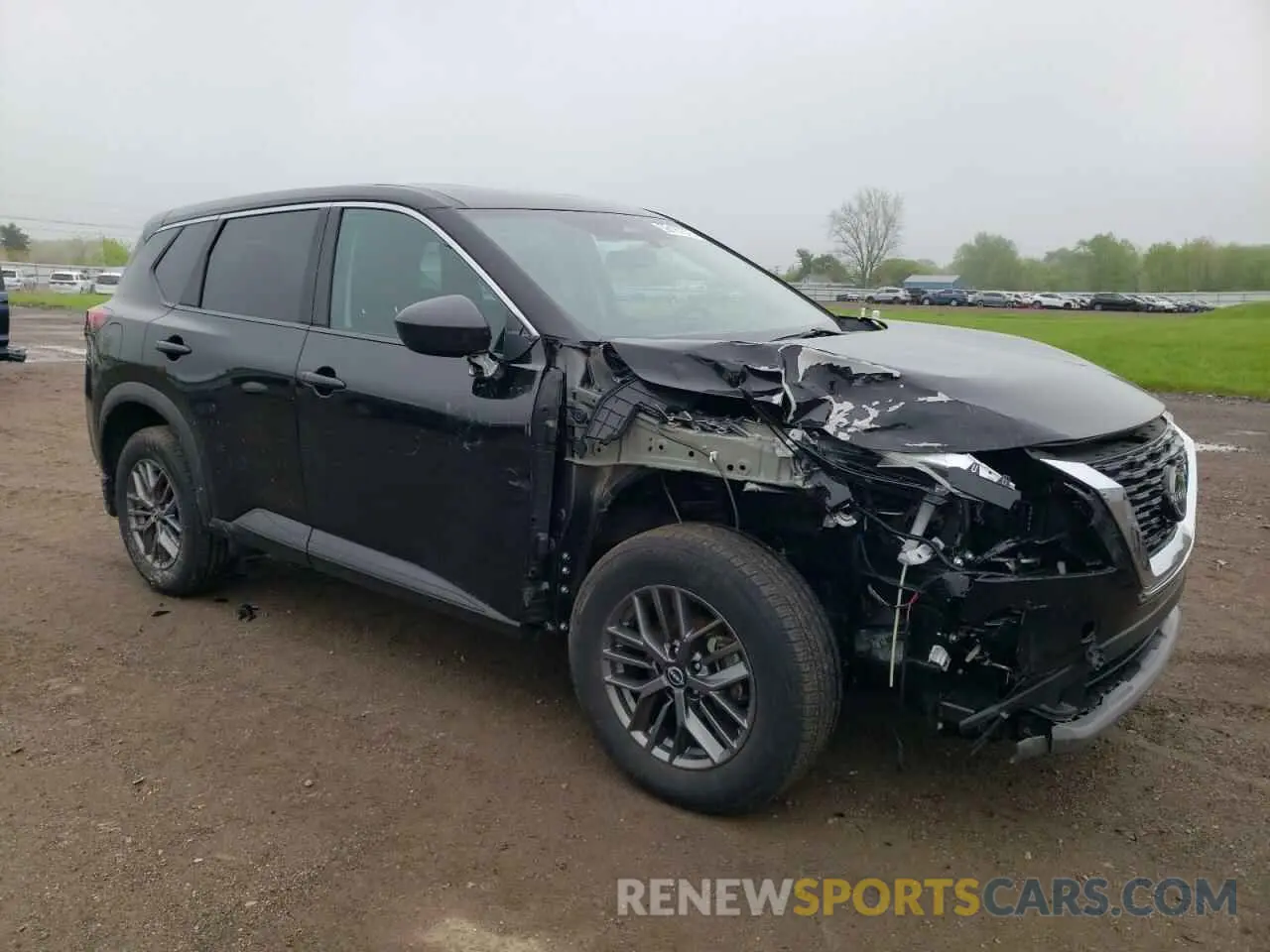 4 Photograph of a damaged car 5N1BT3AB2PC745774 NISSAN ROGUE 2023