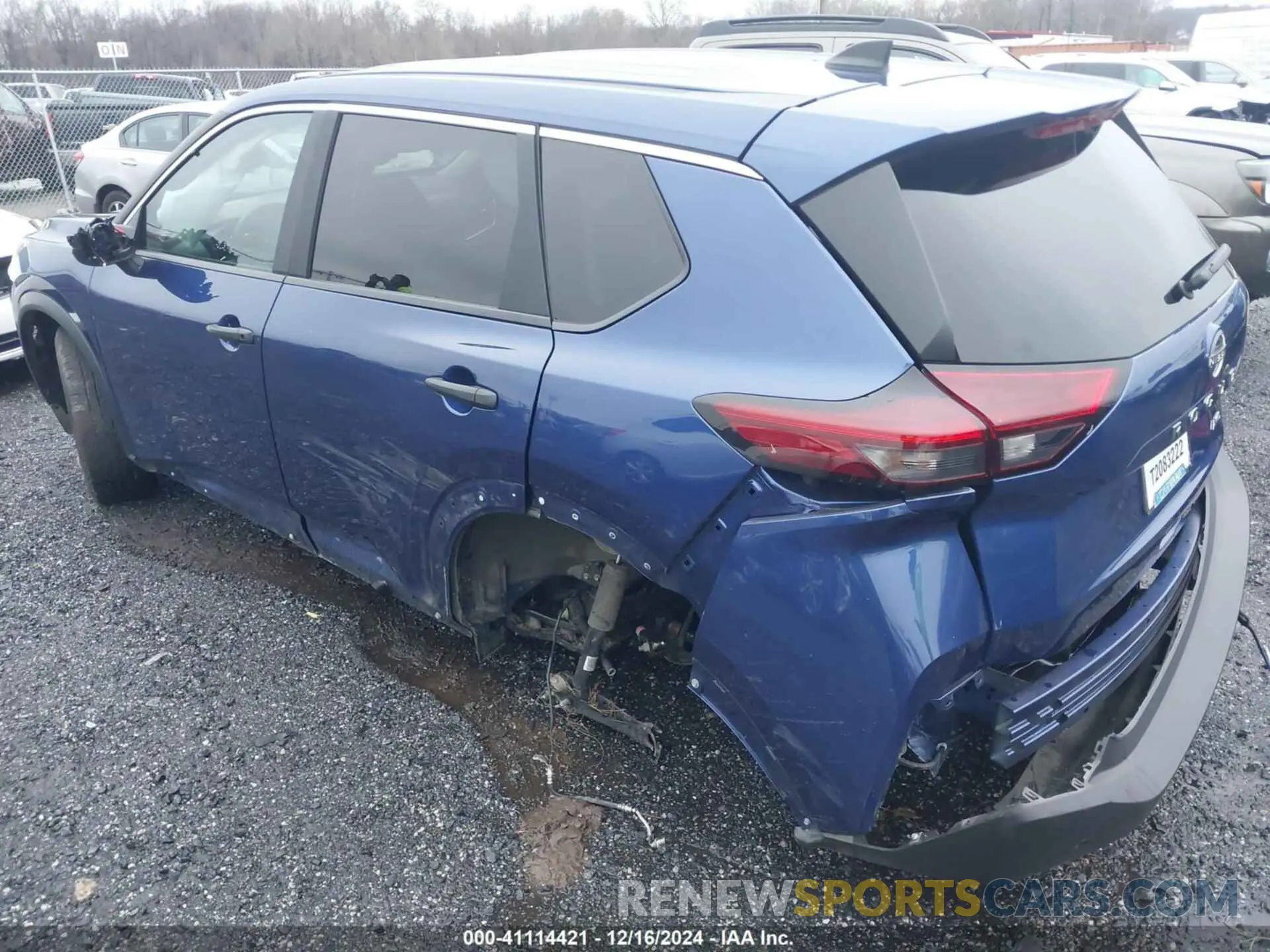 3 Photograph of a damaged car 5N1BT3AB2PC846281 NISSAN ROGUE 2023