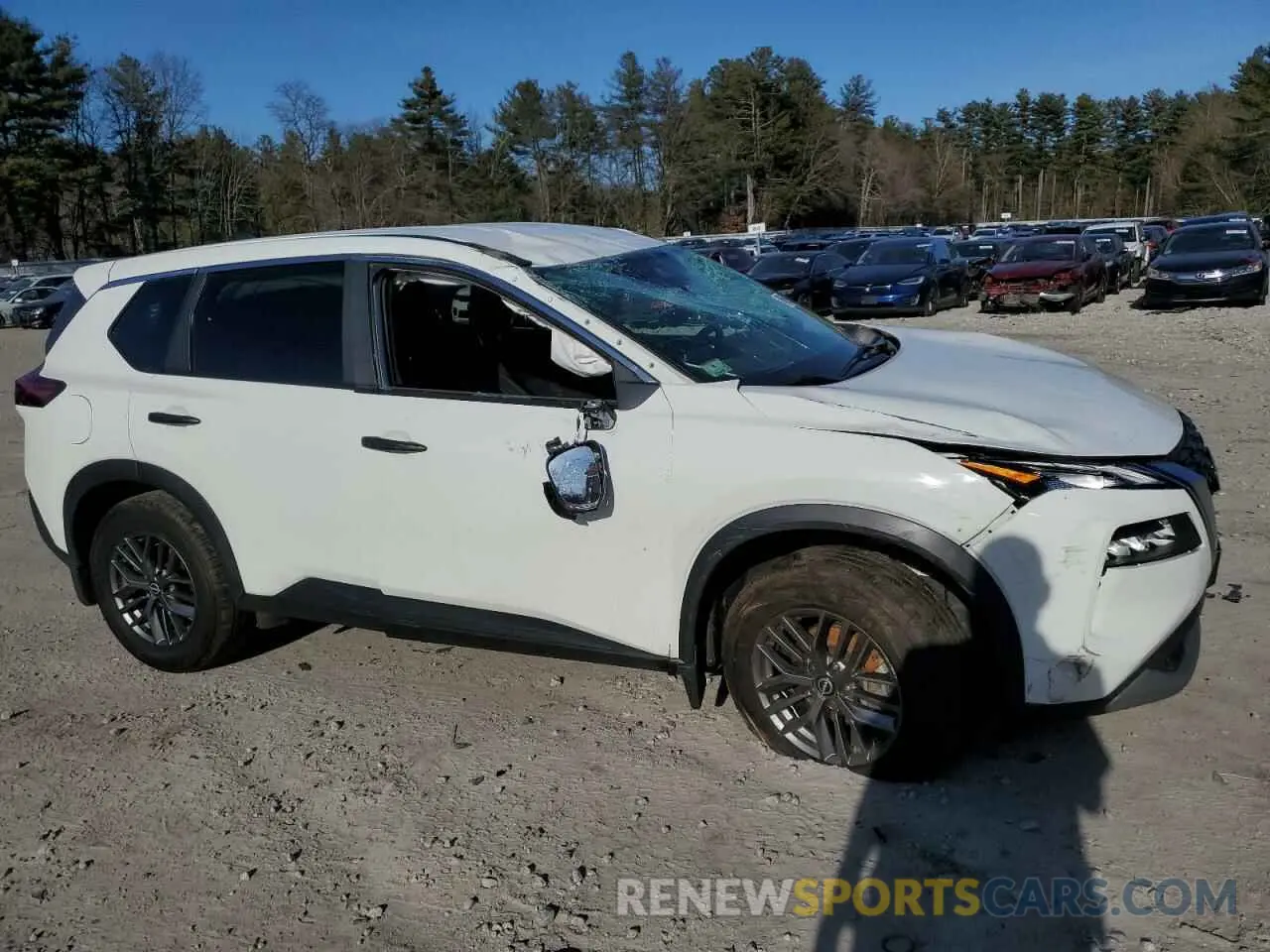 4 Photograph of a damaged car 5N1BT3AB2PC873433 NISSAN ROGUE 2023