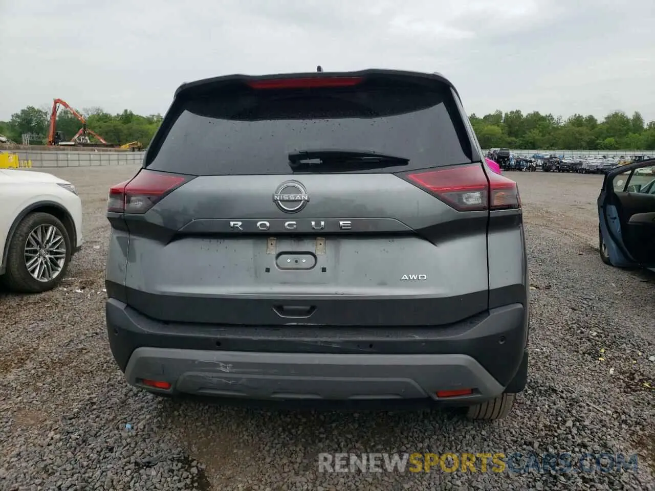 6 Photograph of a damaged car 5N1BT3AB3PC772658 NISSAN ROGUE 2023