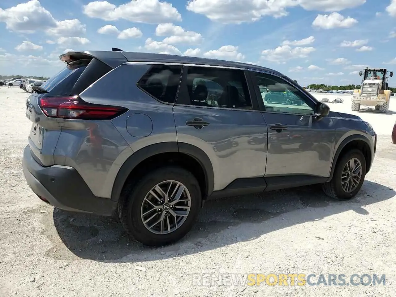 3 Photograph of a damaged car 5N1BT3AB3PC781781 NISSAN ROGUE 2023