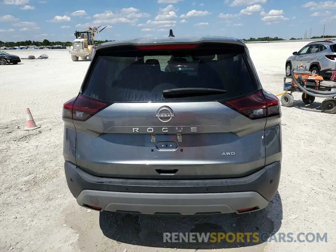 6 Photograph of a damaged car 5N1BT3AB3PC781781 NISSAN ROGUE 2023