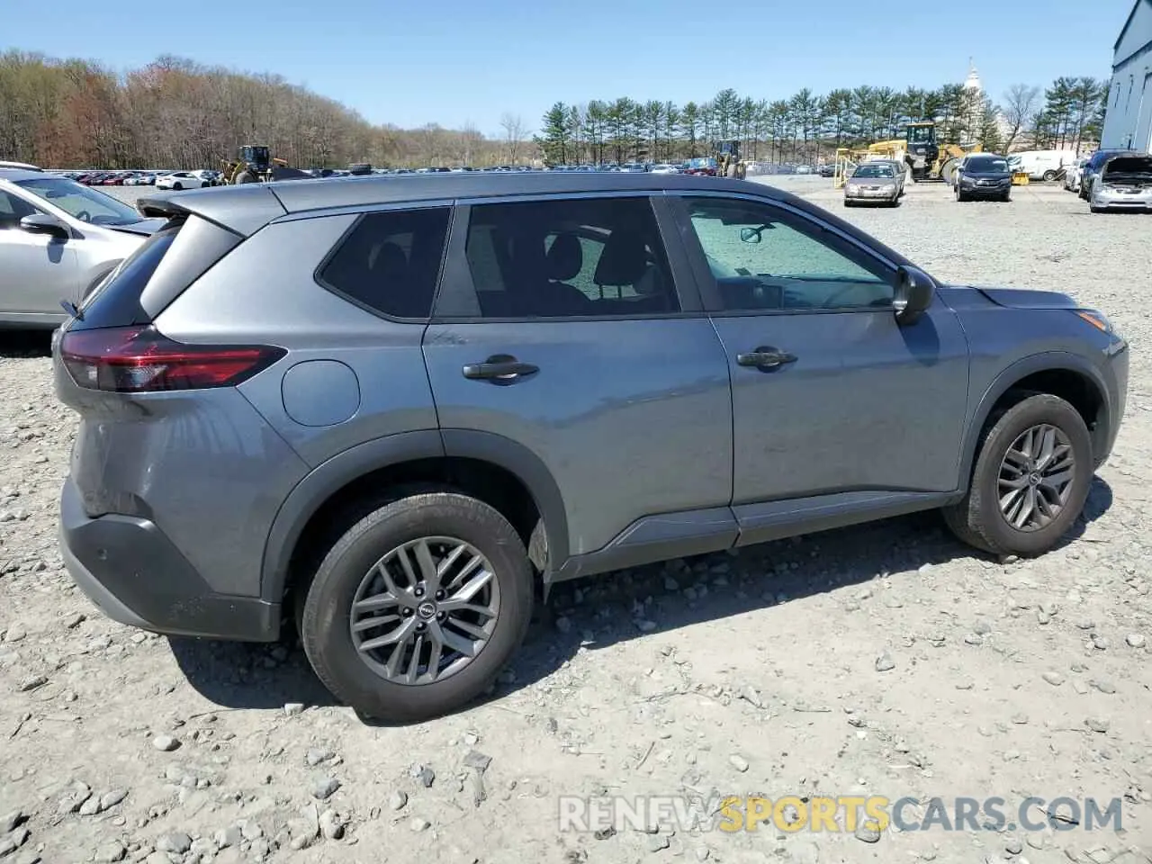 3 Photograph of a damaged car 5N1BT3AB3PC784714 NISSAN ROGUE 2023