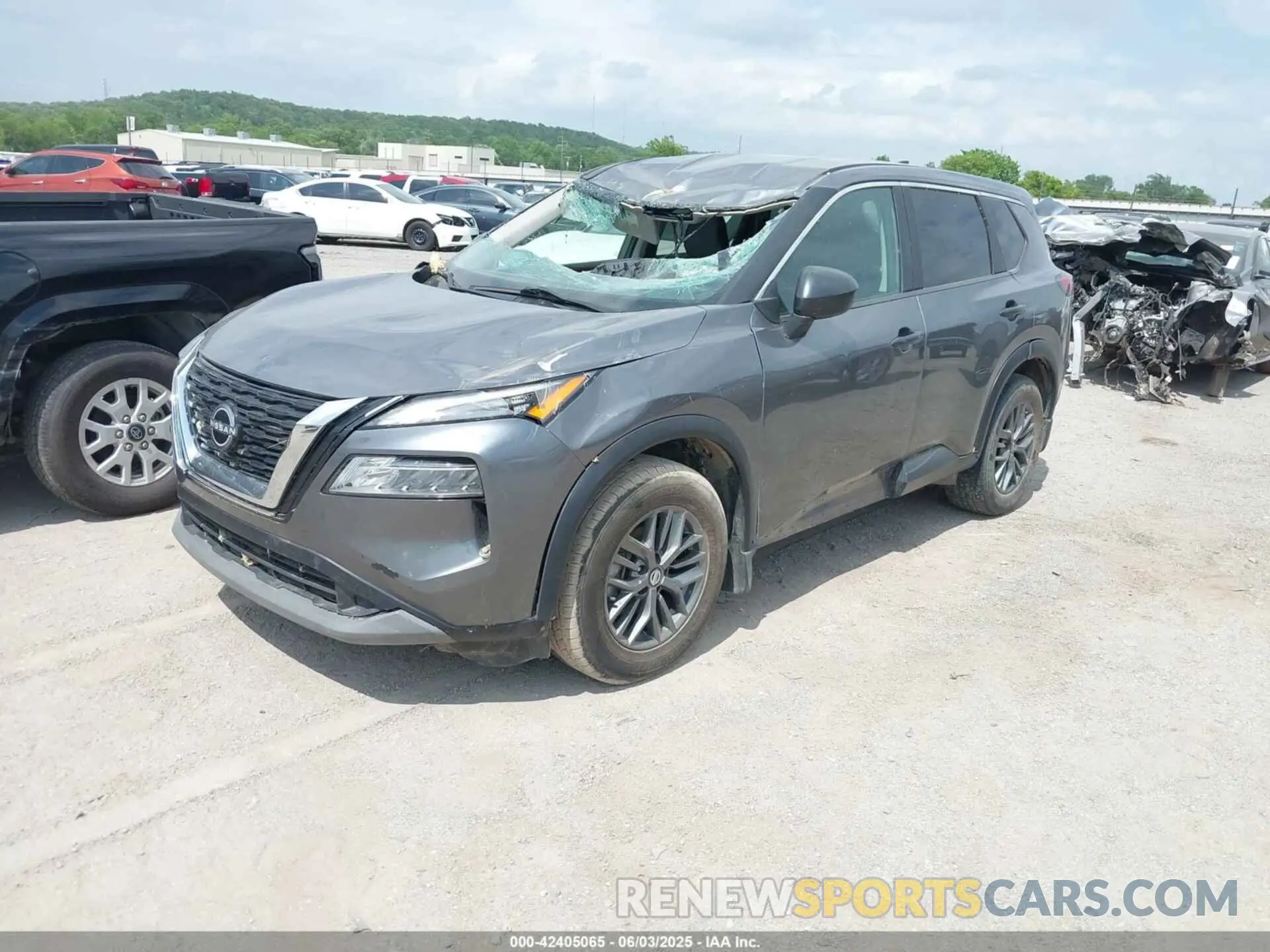 2 Photograph of a damaged car 5N1BT3AB3PC840909 NISSAN ROGUE 2023
