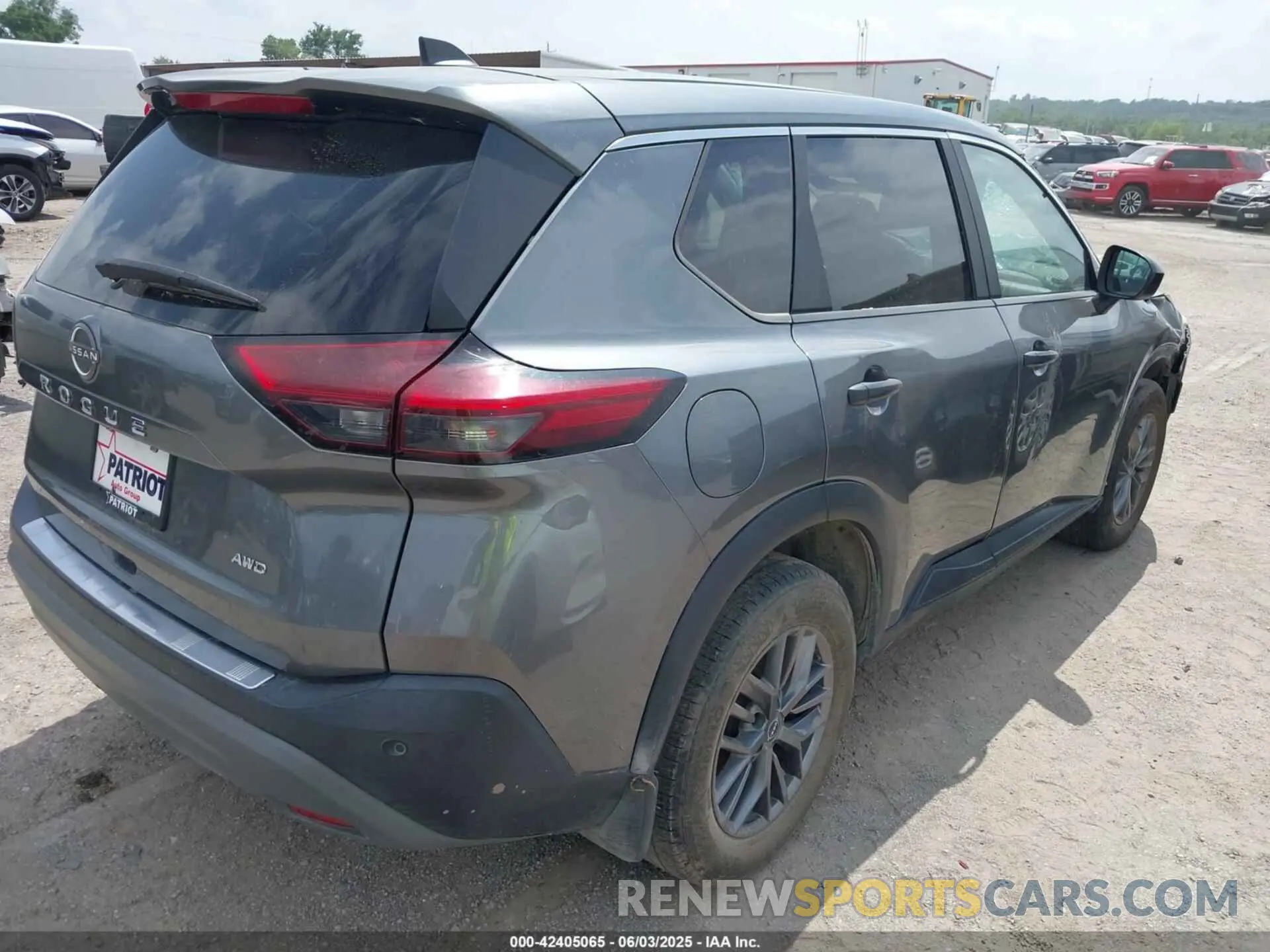 4 Photograph of a damaged car 5N1BT3AB3PC840909 NISSAN ROGUE 2023