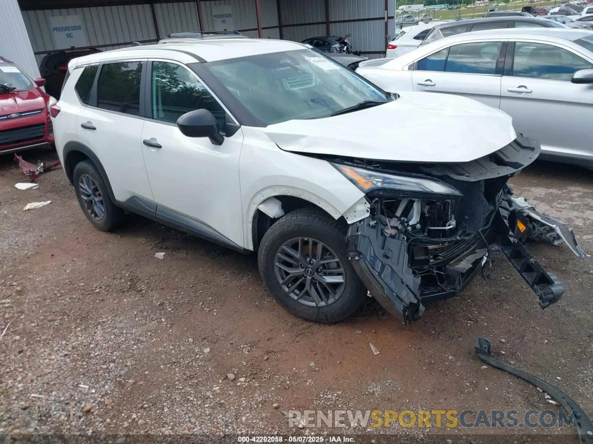 1 Photograph of a damaged car 5N1BT3AB3PC855345 NISSAN ROGUE 2023