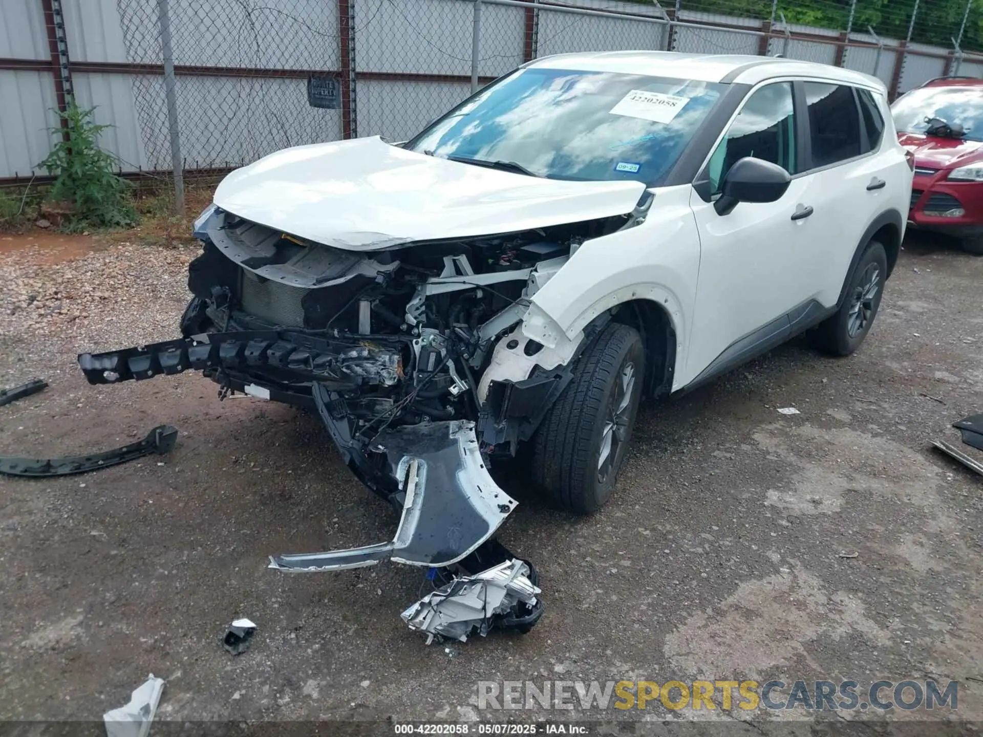 2 Photograph of a damaged car 5N1BT3AB3PC855345 NISSAN ROGUE 2023