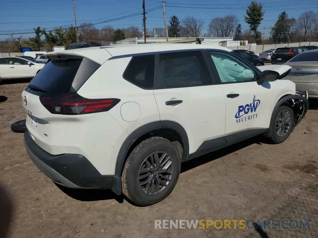 3 Photograph of a damaged car 5N1BT3AB3PC860478 NISSAN ROGUE 2023