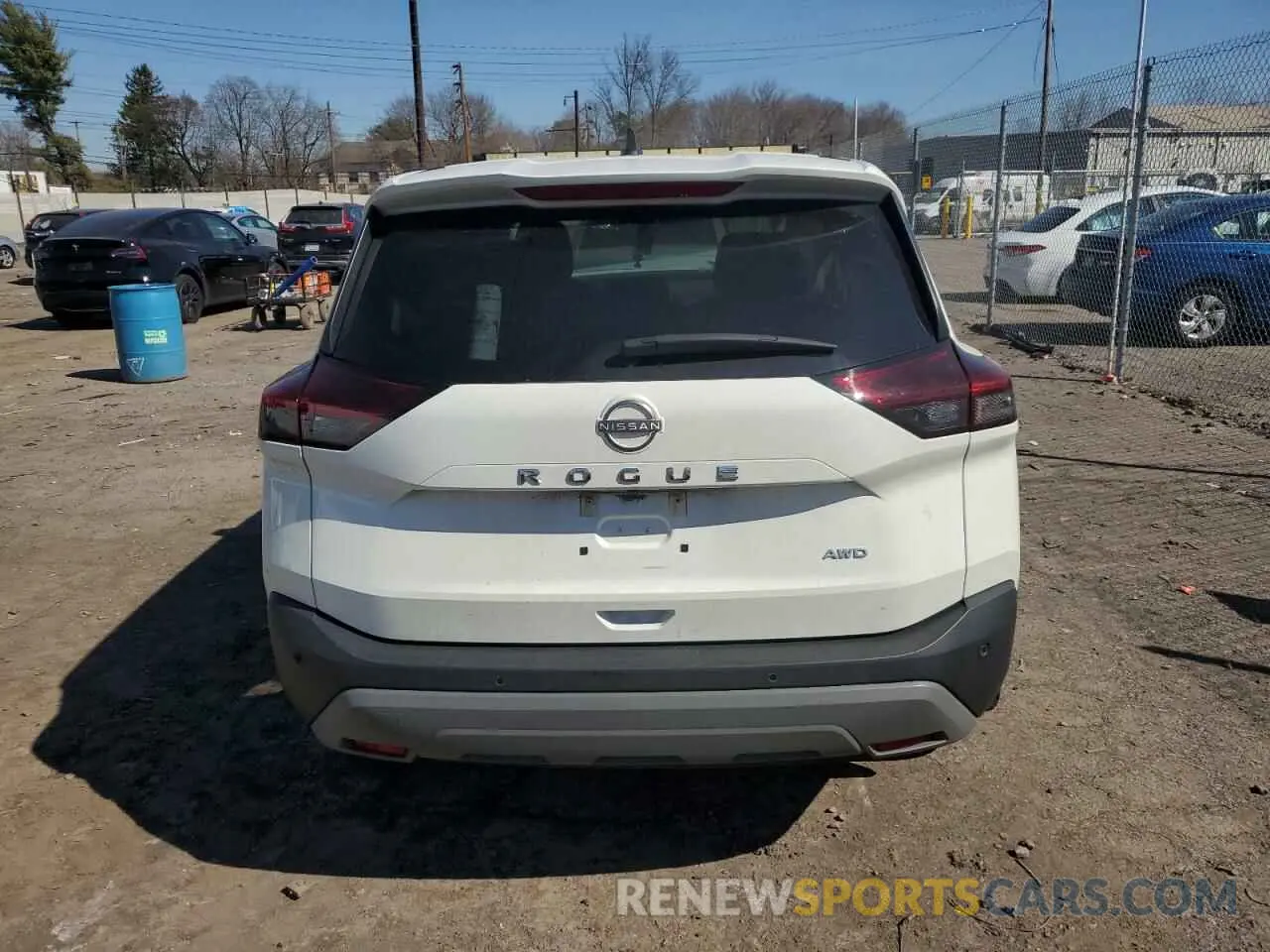 6 Photograph of a damaged car 5N1BT3AB3PC860478 NISSAN ROGUE 2023