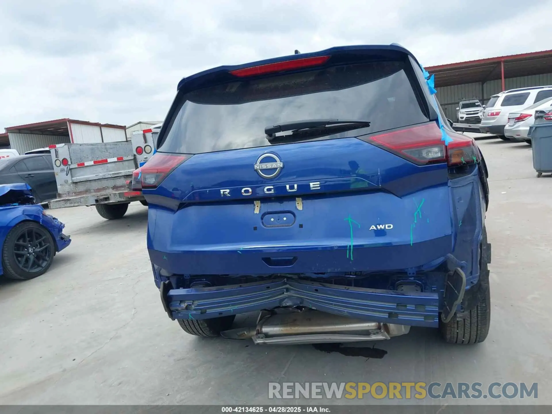 17 Photograph of a damaged car 5N1BT3AB3PC876924 NISSAN ROGUE 2023