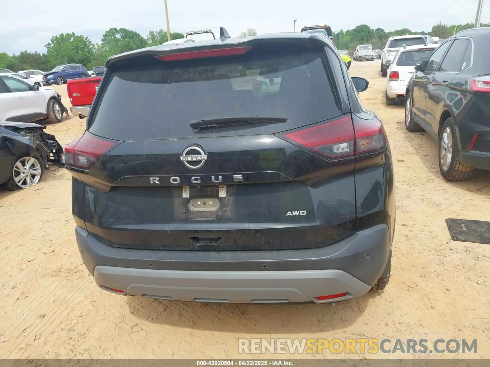 16 Photograph of a damaged car 5N1BT3AB4PC676229 NISSAN ROGUE 2023