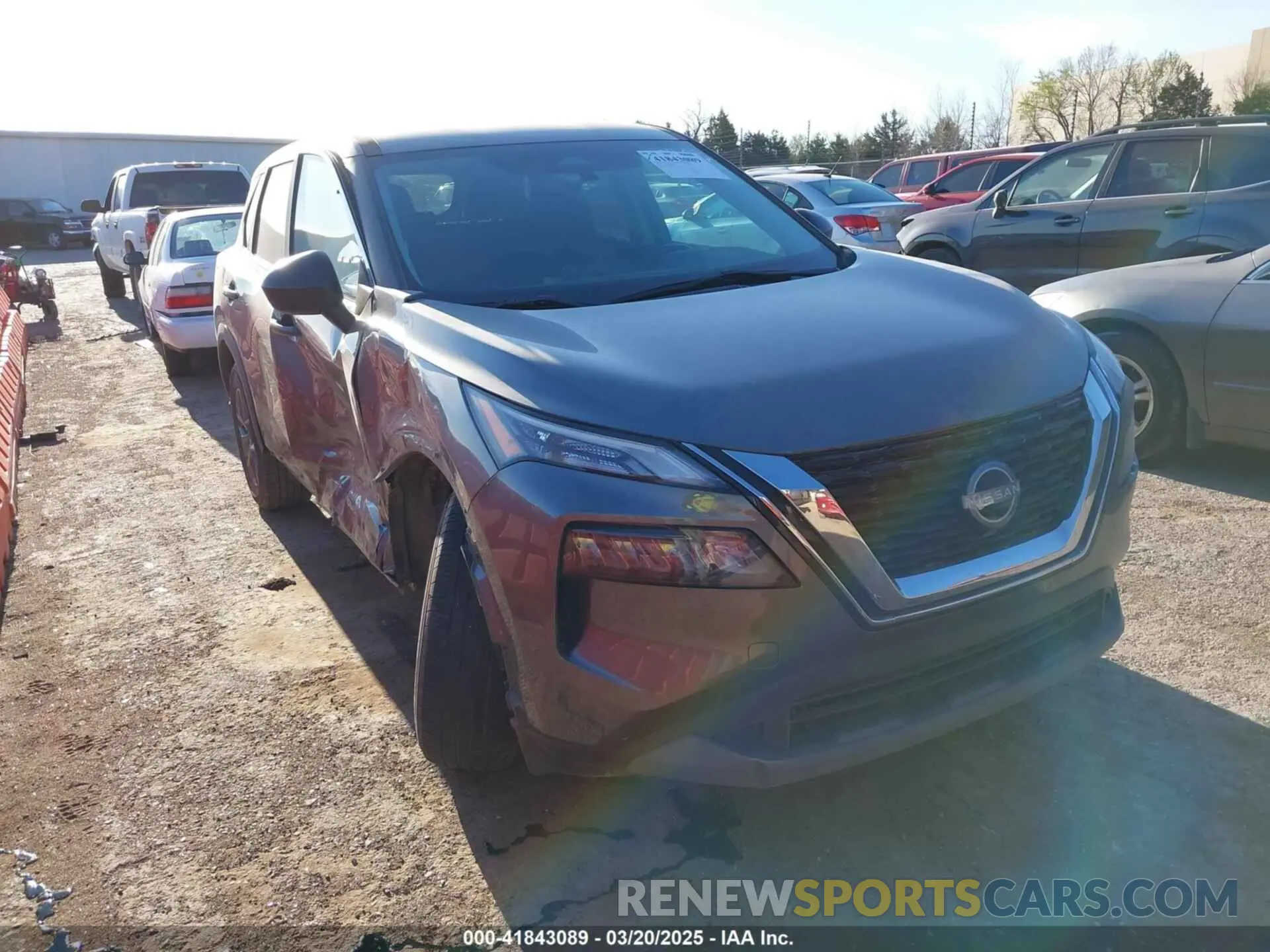 1 Photograph of a damaged car 5N1BT3AB4PC818482 NISSAN ROGUE 2023