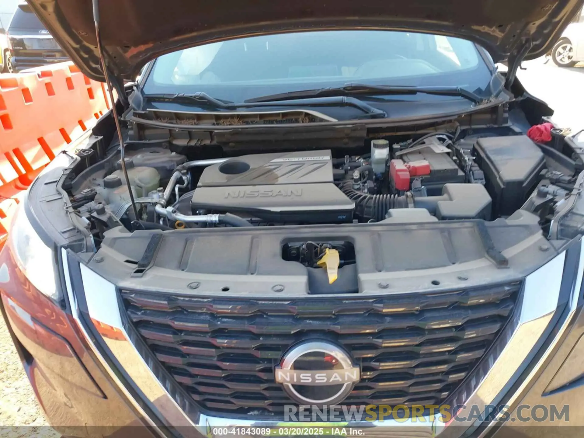 10 Photograph of a damaged car 5N1BT3AB4PC818482 NISSAN ROGUE 2023