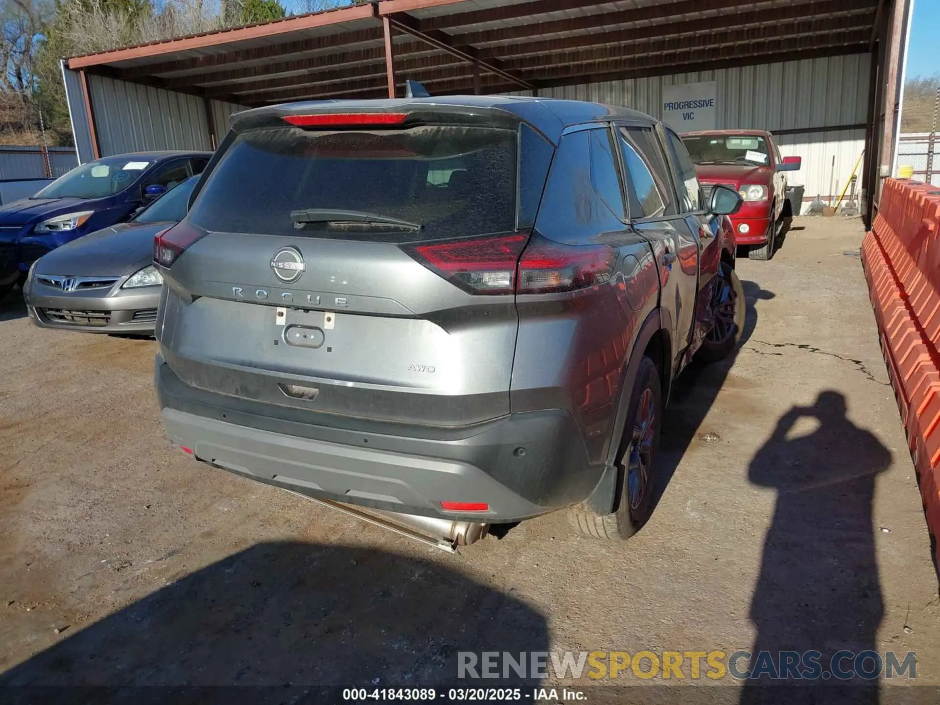 4 Photograph of a damaged car 5N1BT3AB4PC818482 NISSAN ROGUE 2023