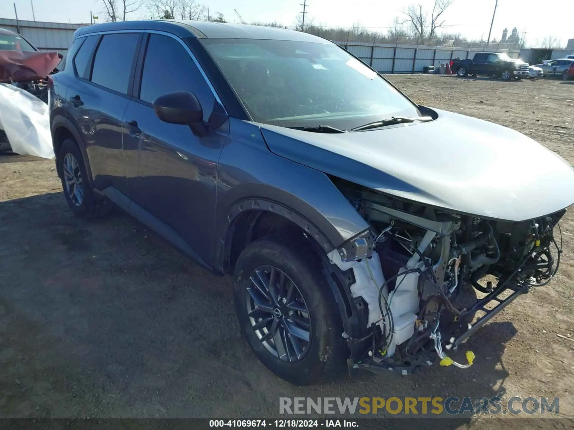 1 Photograph of a damaged car 5N1BT3AB4PC837226 NISSAN ROGUE 2023
