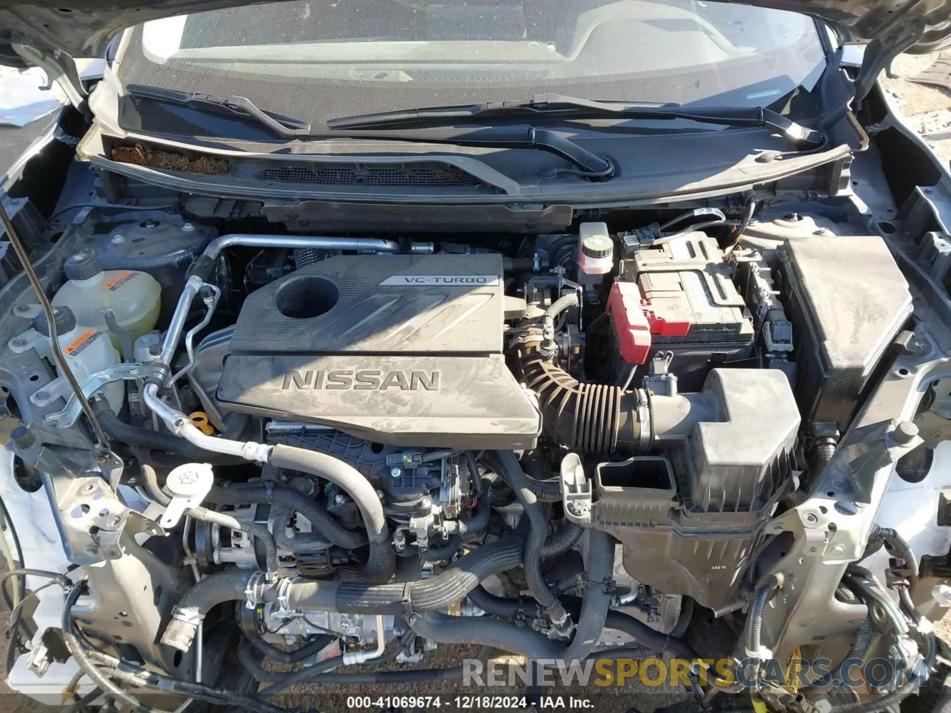 10 Photograph of a damaged car 5N1BT3AB4PC837226 NISSAN ROGUE 2023