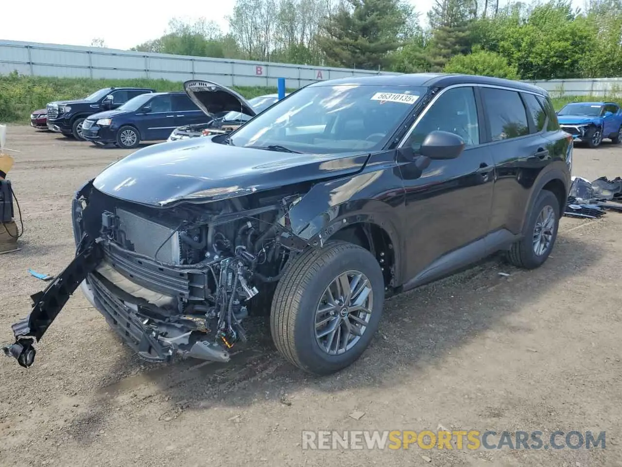 1 Photograph of a damaged car 5N1BT3AB4PC868623 NISSAN ROGUE 2023
