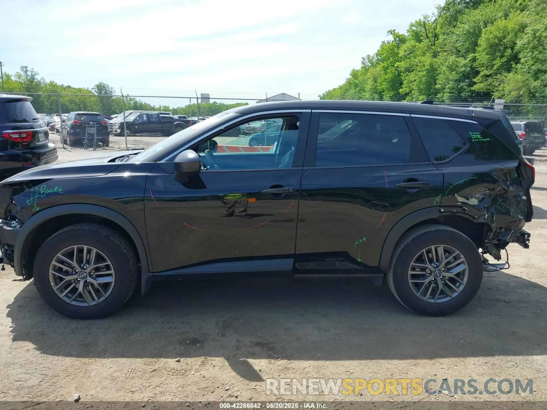 14 Photograph of a damaged car 5N1BT3AB4PC875264 NISSAN ROGUE 2023