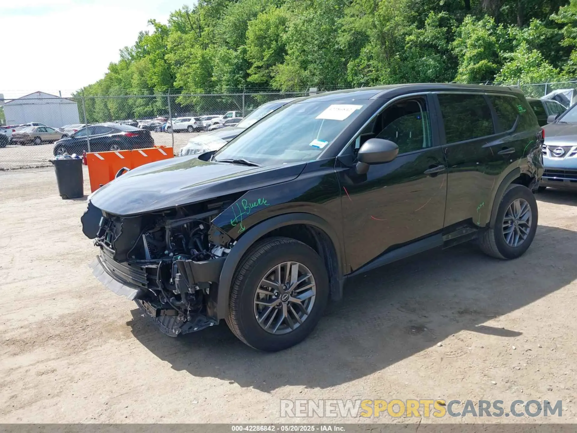 2 Photograph of a damaged car 5N1BT3AB4PC875264 NISSAN ROGUE 2023