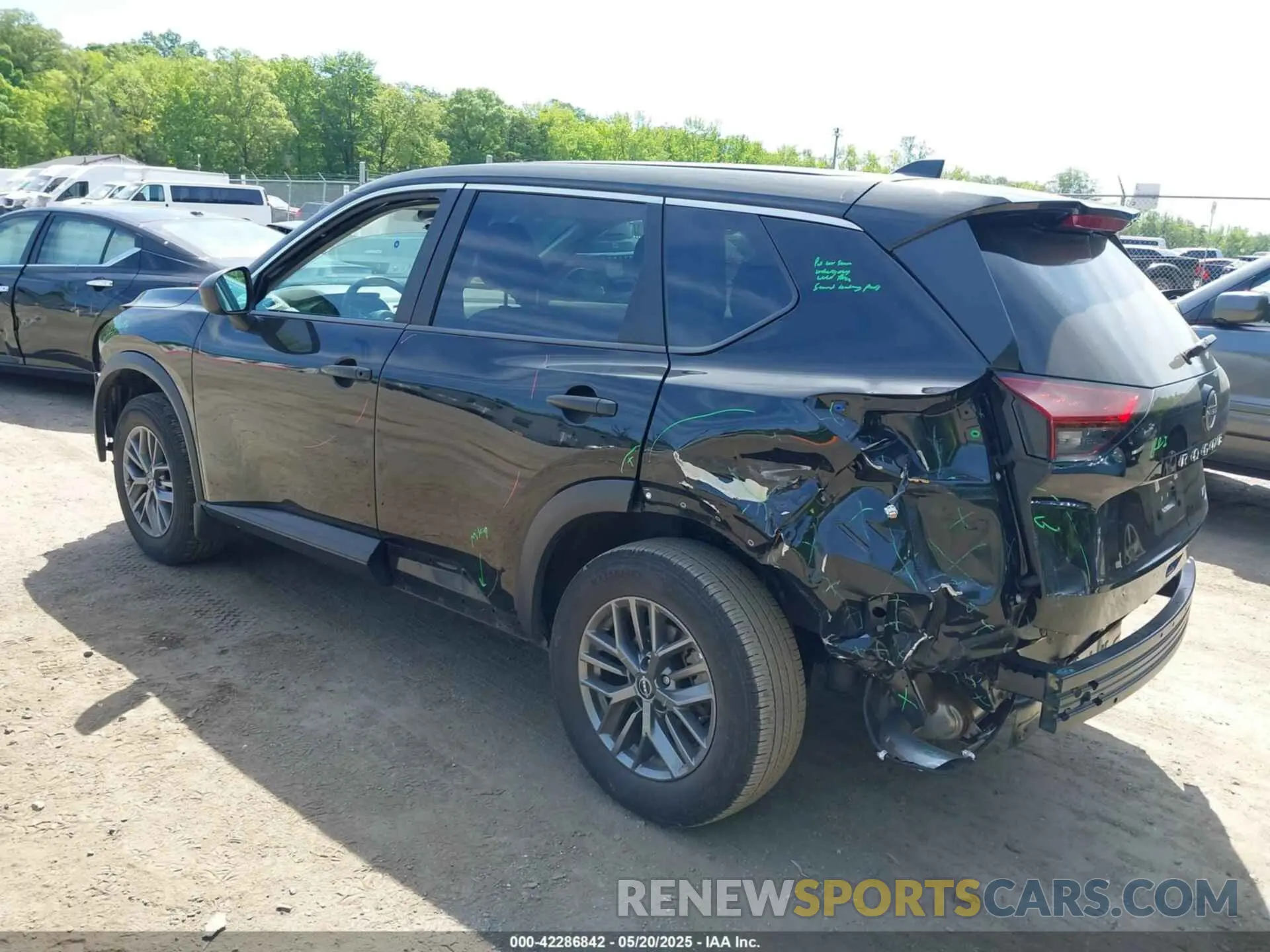 3 Photograph of a damaged car 5N1BT3AB4PC875264 NISSAN ROGUE 2023