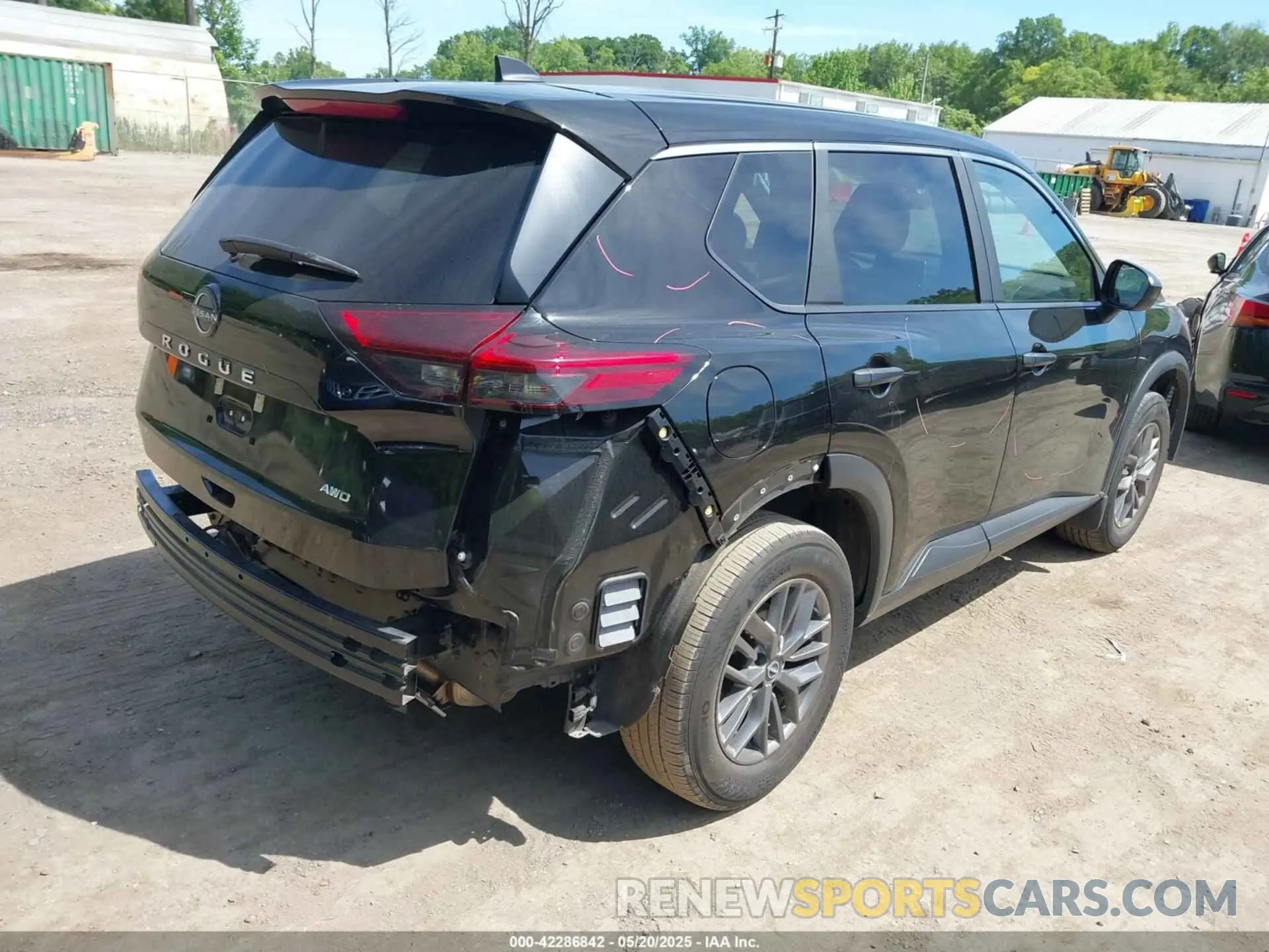4 Photograph of a damaged car 5N1BT3AB4PC875264 NISSAN ROGUE 2023