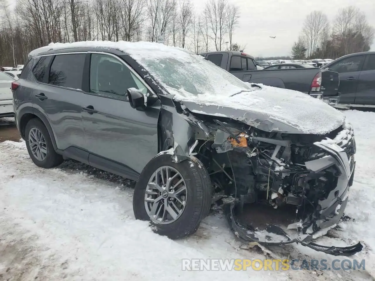 4 Photograph of a damaged car 5N1BT3AB4PC894199 NISSAN ROGUE 2023