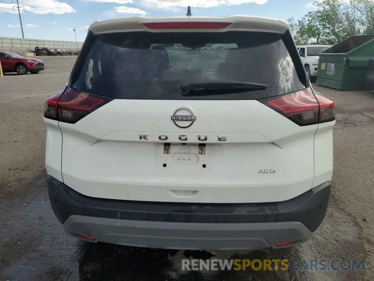 6 Photograph of a damaged car 5N1BT3AB5PC797514 NISSAN ROGUE 2023