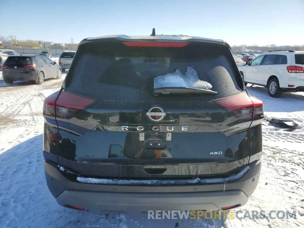 6 Photograph of a damaged car 5N1BT3AB5PC814795 NISSAN ROGUE 2023