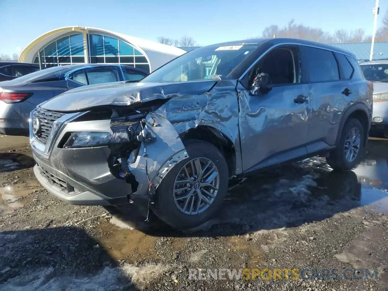 1 Photograph of a damaged car 5N1BT3AB5PC921362 NISSAN ROGUE 2023