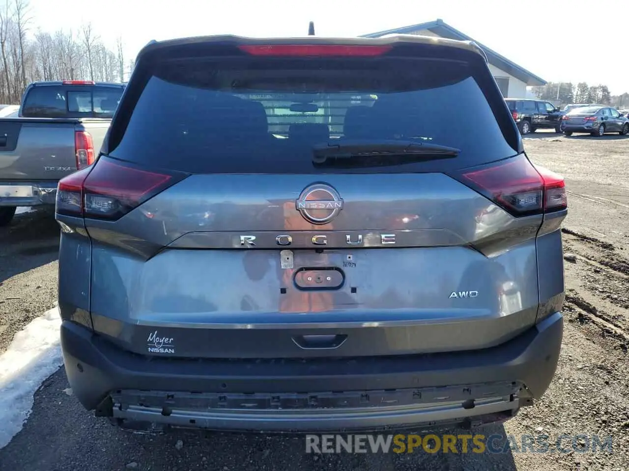 6 Photograph of a damaged car 5N1BT3AB5PC921362 NISSAN ROGUE 2023