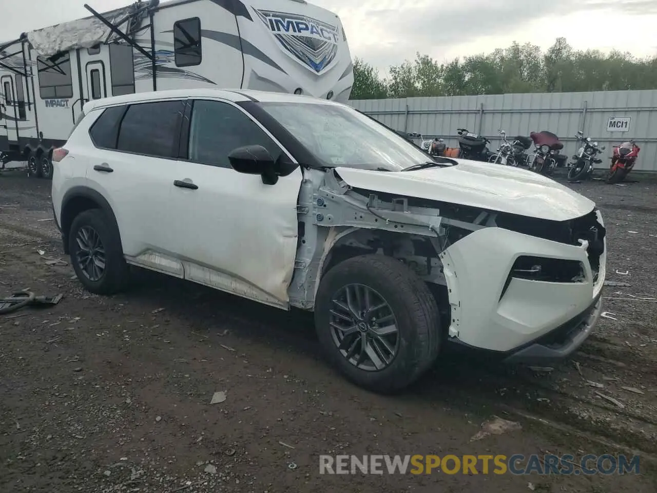 4 Photograph of a damaged car 5N1BT3AB5PC928327 NISSAN ROGUE 2023