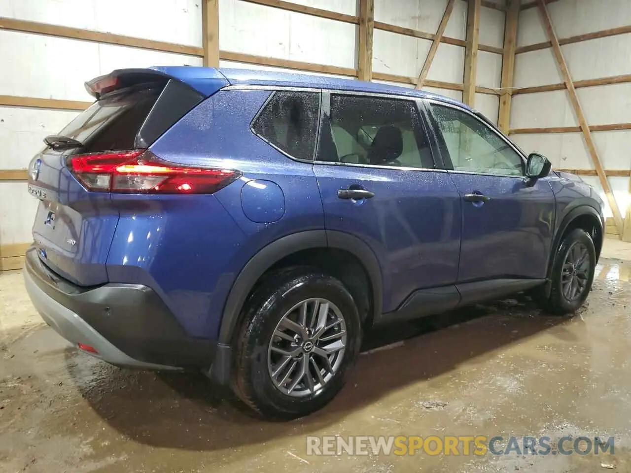 3 Photograph of a damaged car 5N1BT3AB6PC678659 NISSAN ROGUE 2023