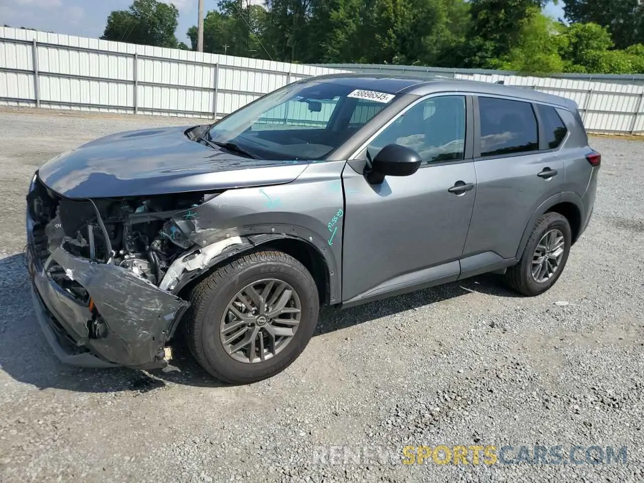1 Photograph of a damaged car 5N1BT3AB6PC780141 NISSAN ROGUE 2023