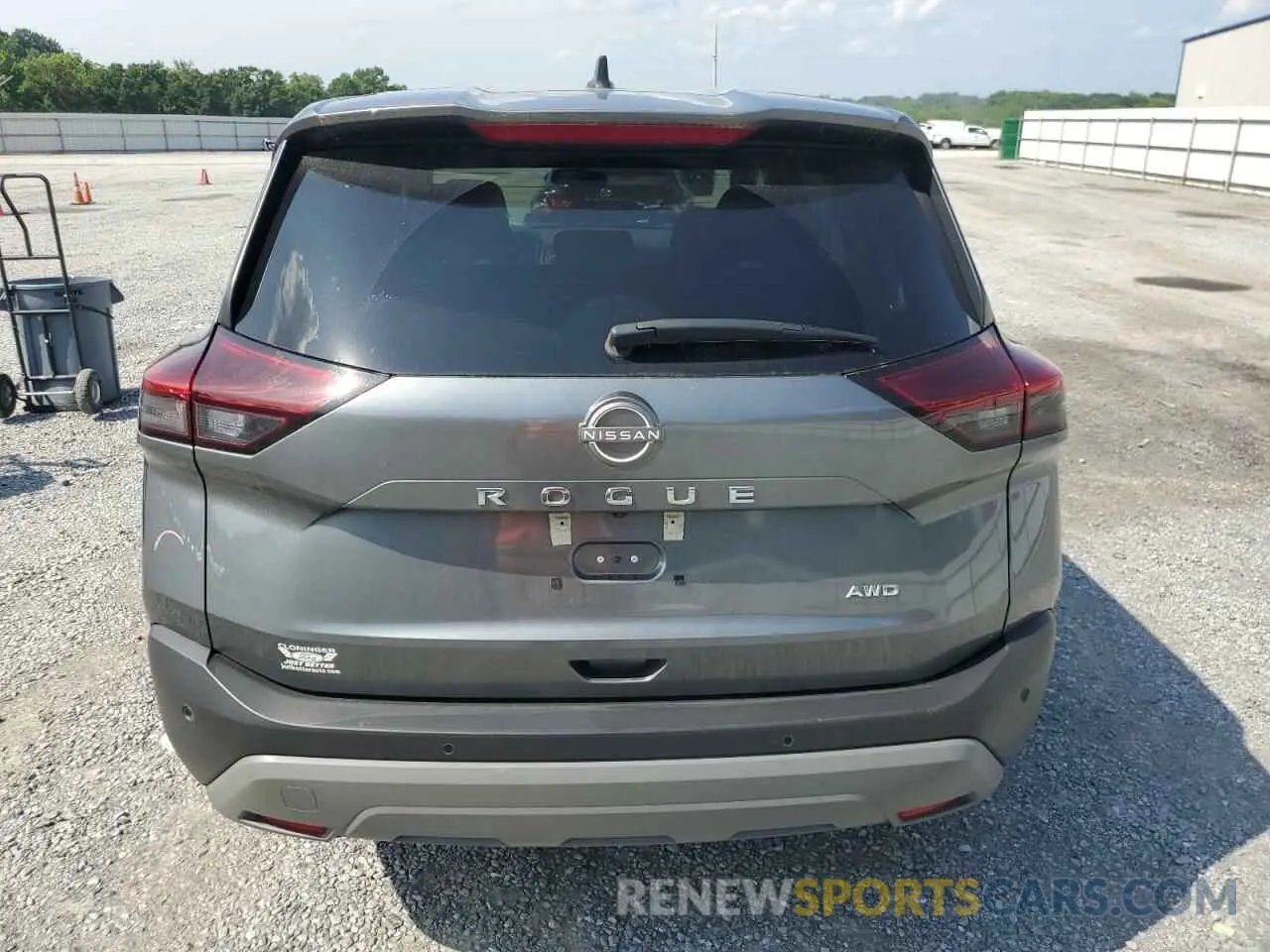 6 Photograph of a damaged car 5N1BT3AB6PC780141 NISSAN ROGUE 2023