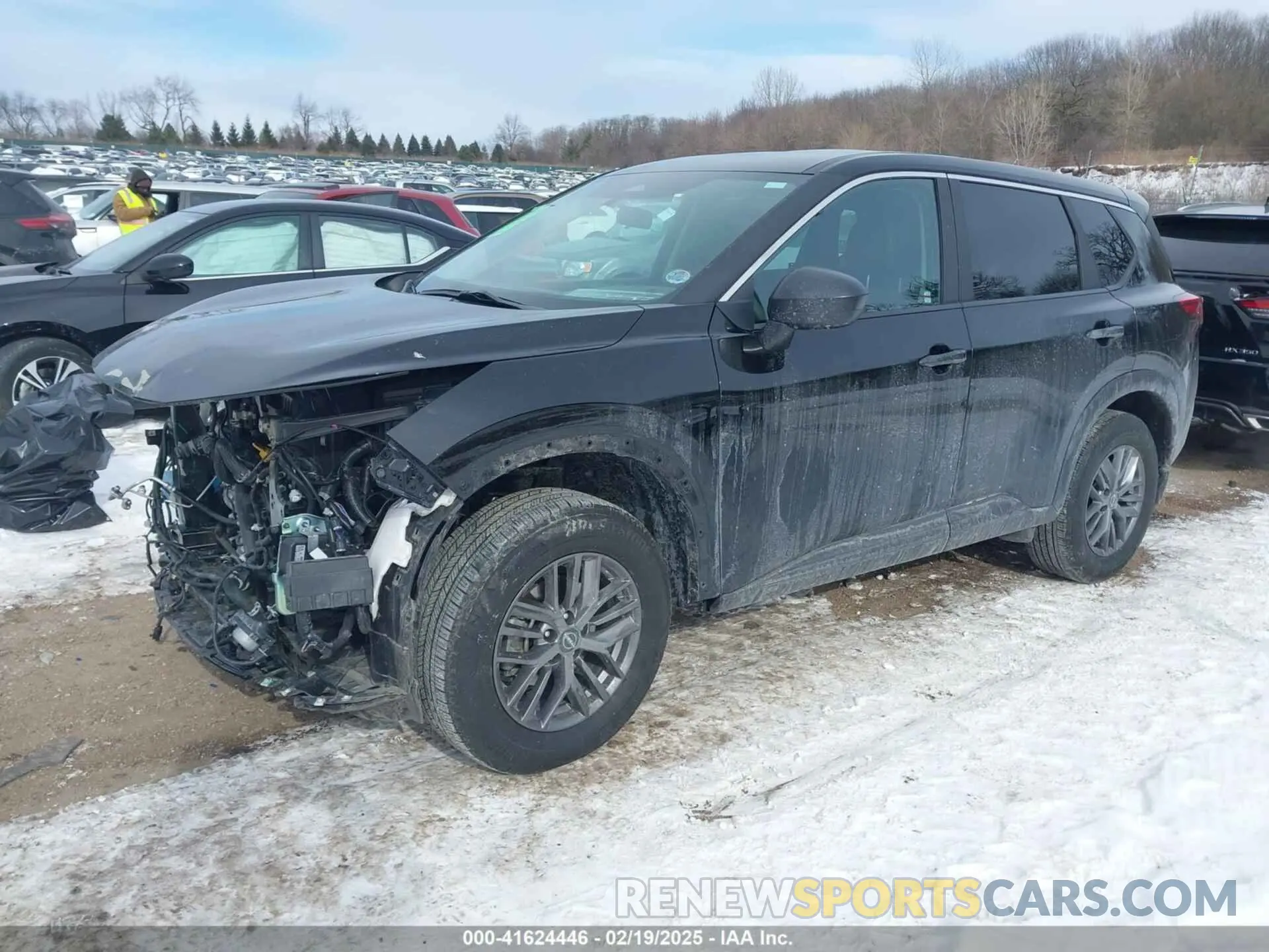 2 Photograph of a damaged car 5N1BT3AB6PC783038 NISSAN ROGUE 2023