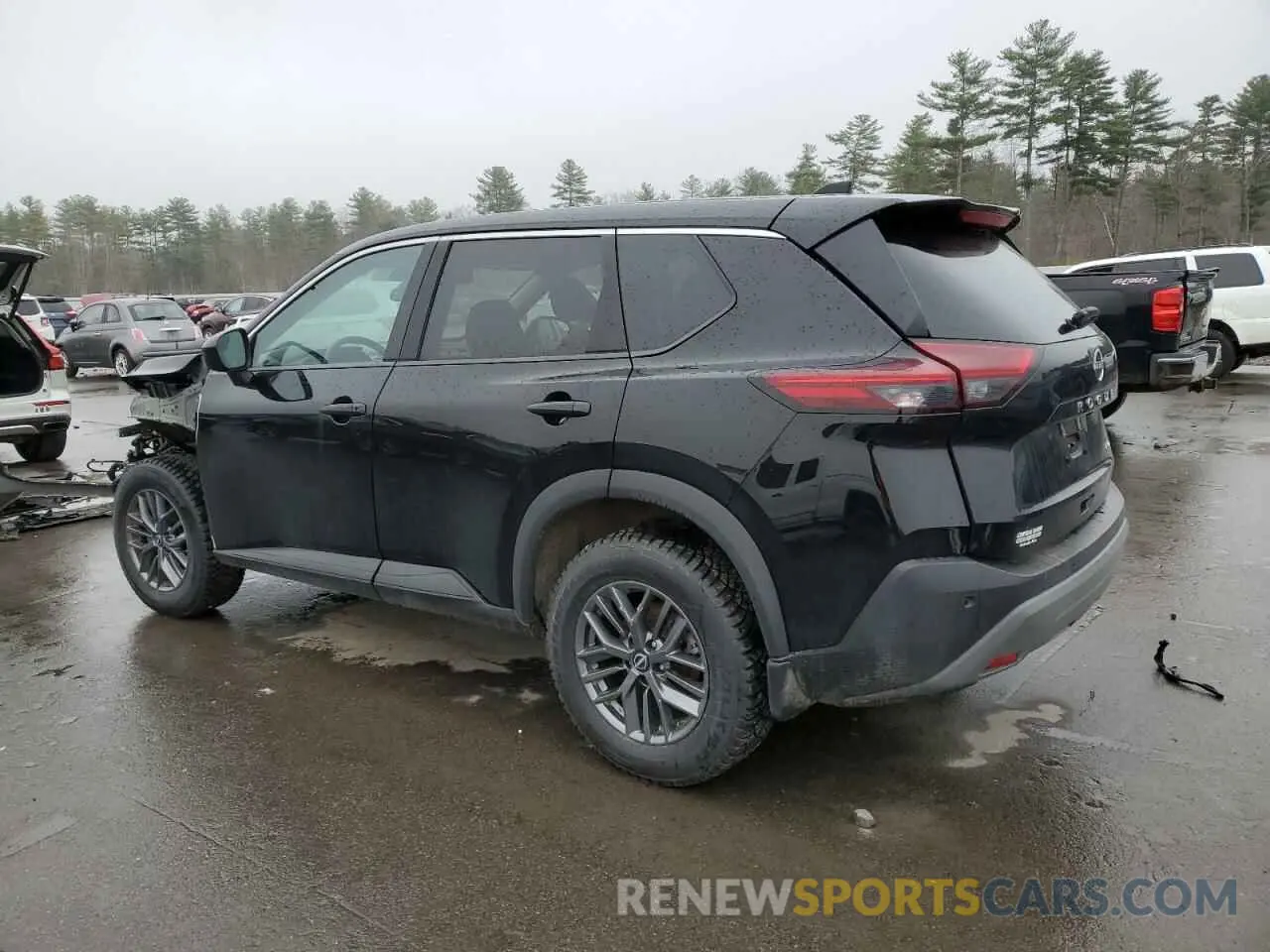 2 Photograph of a damaged car 5N1BT3AB6PC810271 NISSAN ROGUE 2023