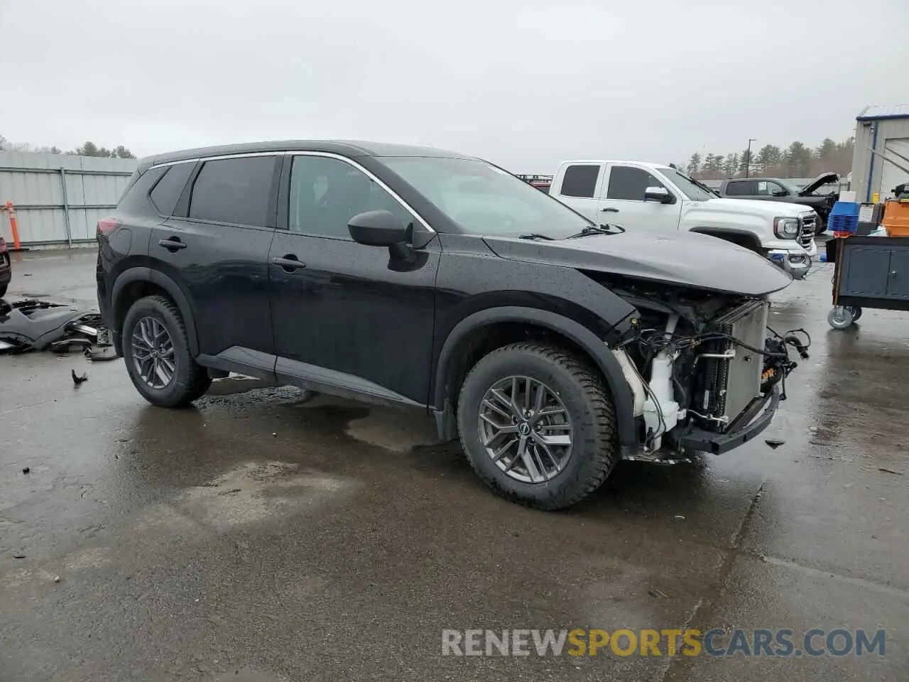 4 Photograph of a damaged car 5N1BT3AB6PC810271 NISSAN ROGUE 2023