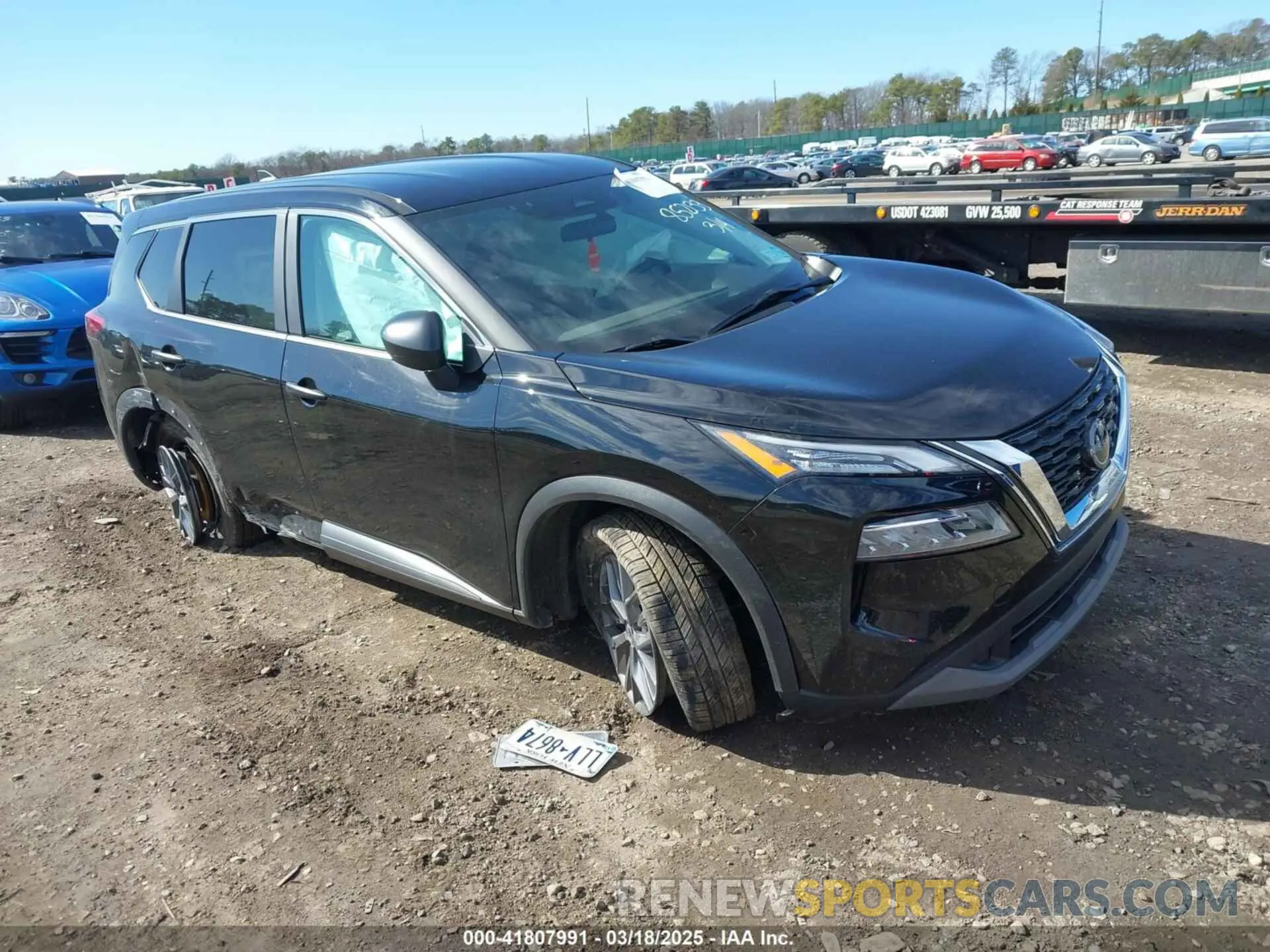 1 Photograph of a damaged car 5N1BT3AB6PC852133 NISSAN ROGUE 2023