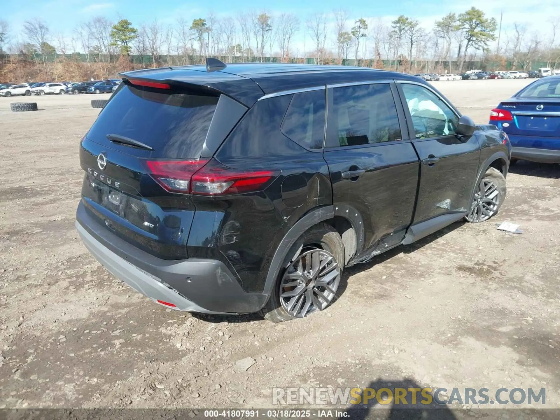 4 Photograph of a damaged car 5N1BT3AB6PC852133 NISSAN ROGUE 2023