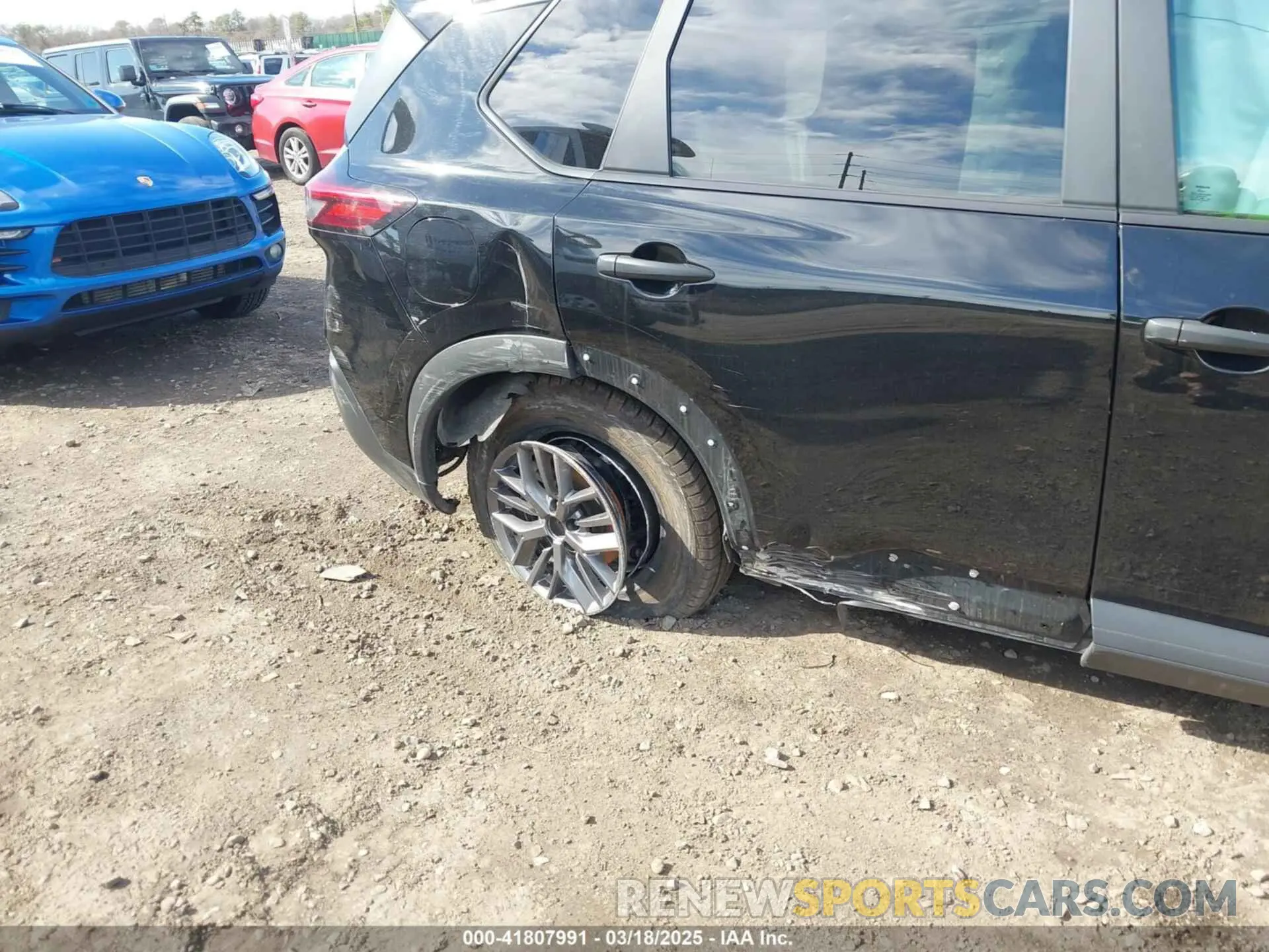 6 Photograph of a damaged car 5N1BT3AB6PC852133 NISSAN ROGUE 2023