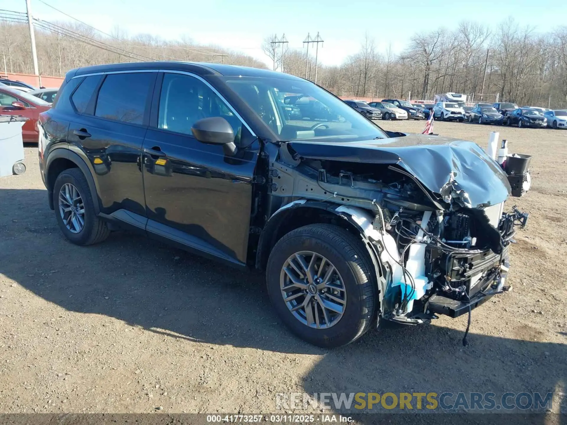 1 Photograph of a damaged car 5N1BT3AB6PC882474 NISSAN ROGUE 2023