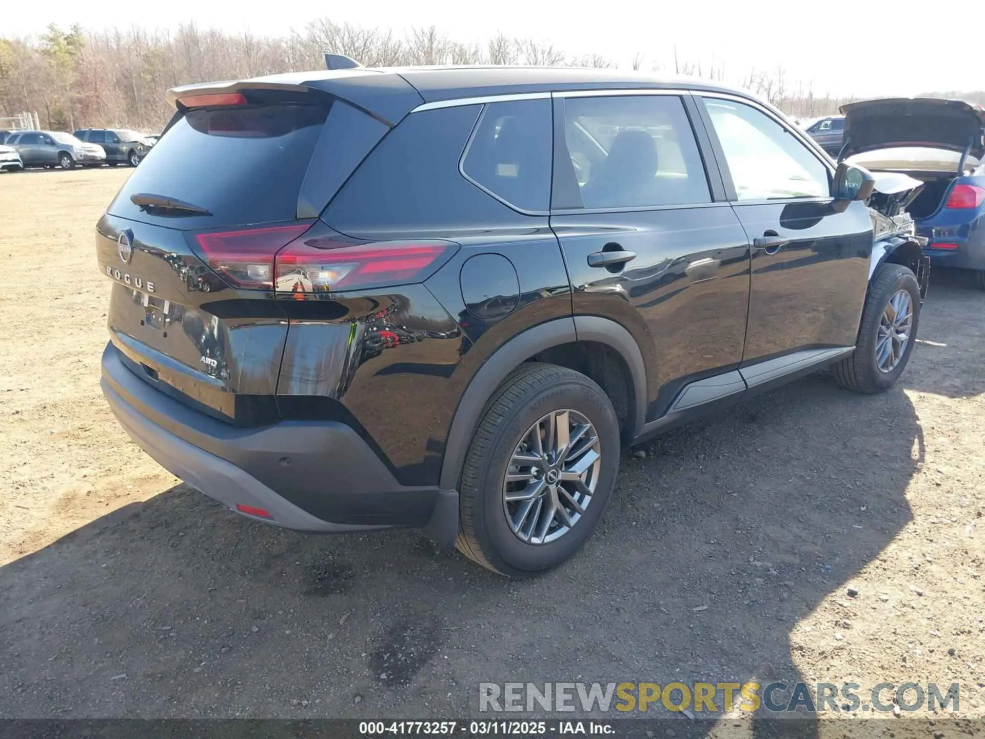 4 Photograph of a damaged car 5N1BT3AB6PC882474 NISSAN ROGUE 2023