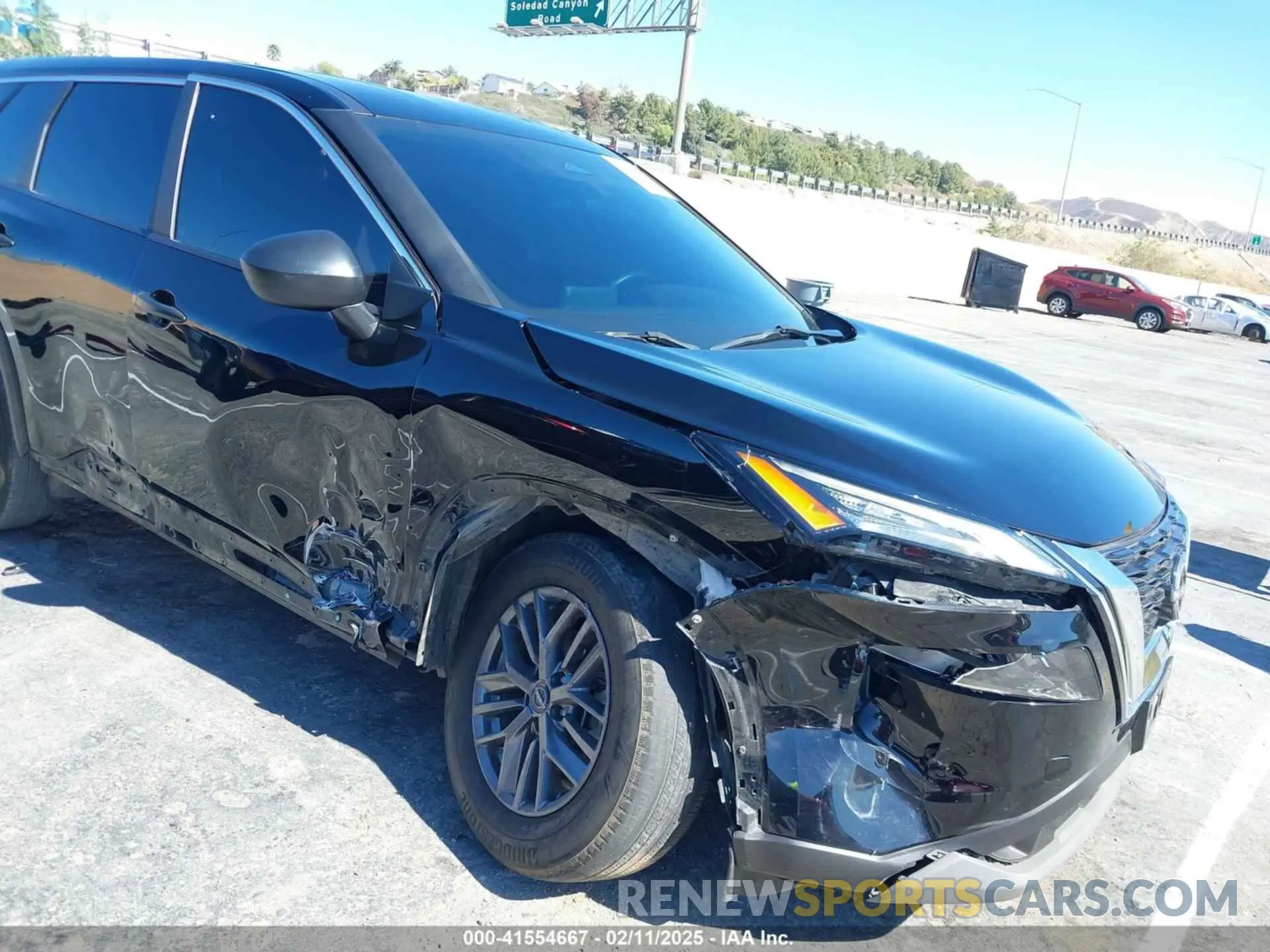 6 Photograph of a damaged car 5N1BT3AB7PC690643 NISSAN ROGUE 2023