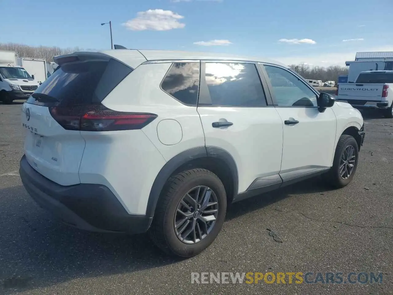 3 Photograph of a damaged car 5N1BT3AB7PC856708 NISSAN ROGUE 2023