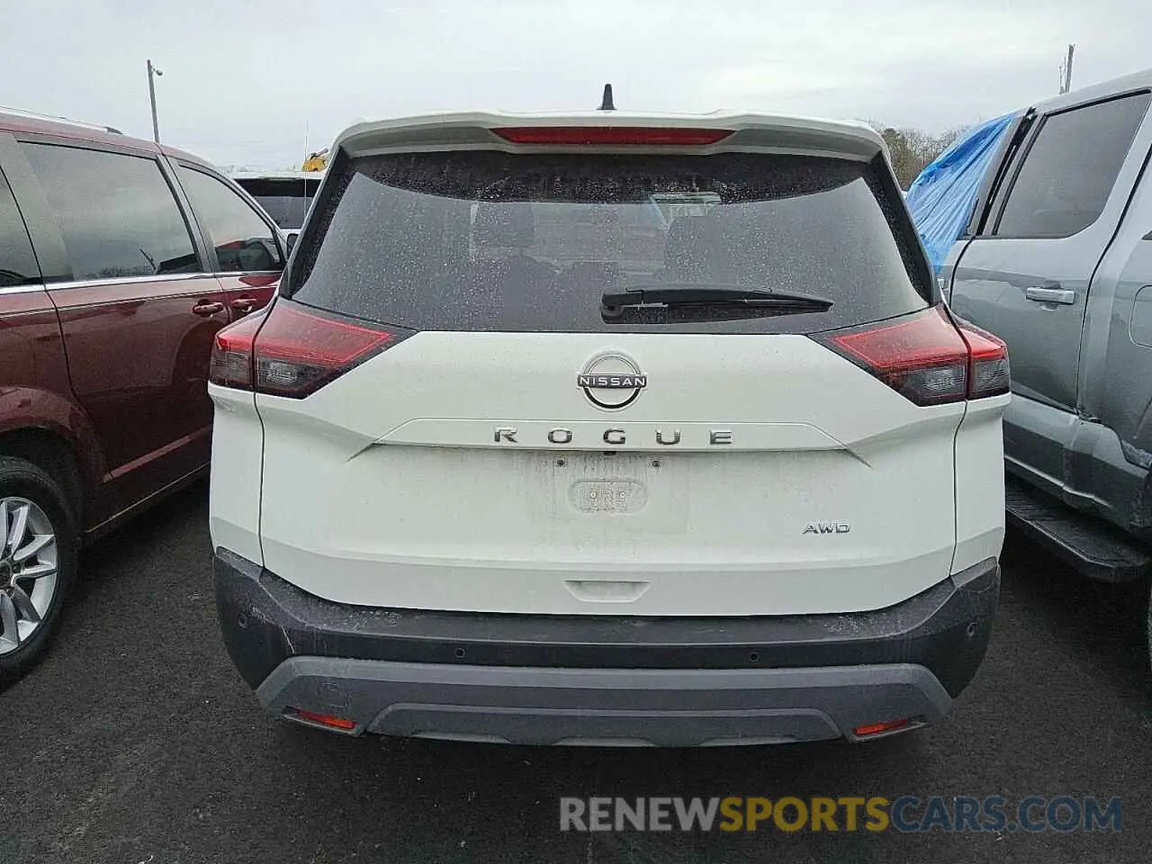 6 Photograph of a damaged car 5N1BT3AB7PC856708 NISSAN ROGUE 2023